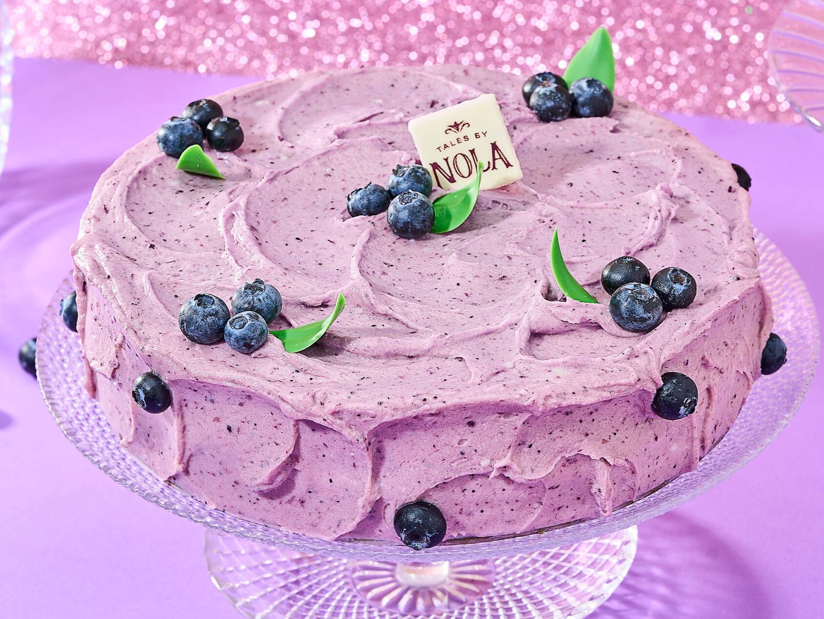 Blueberry Vanilla Cake