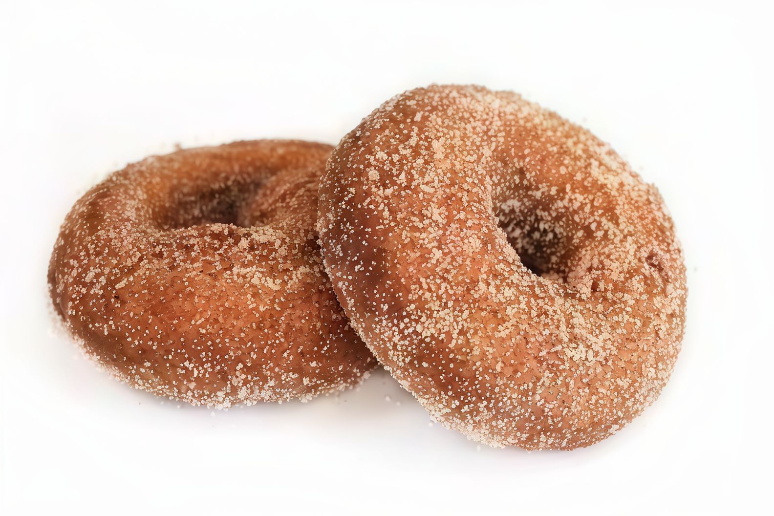 Cinnamon donut with sugar