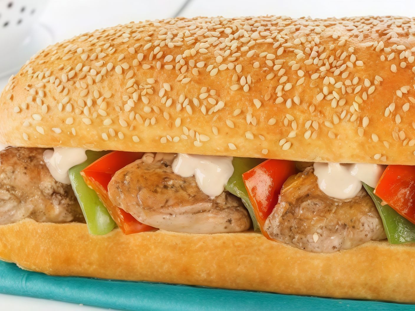 Large a la grecque sandwich