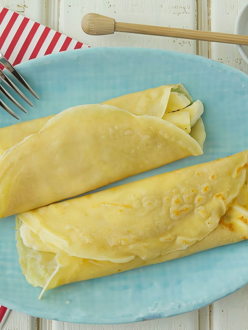 Lotus Crepe With Banana