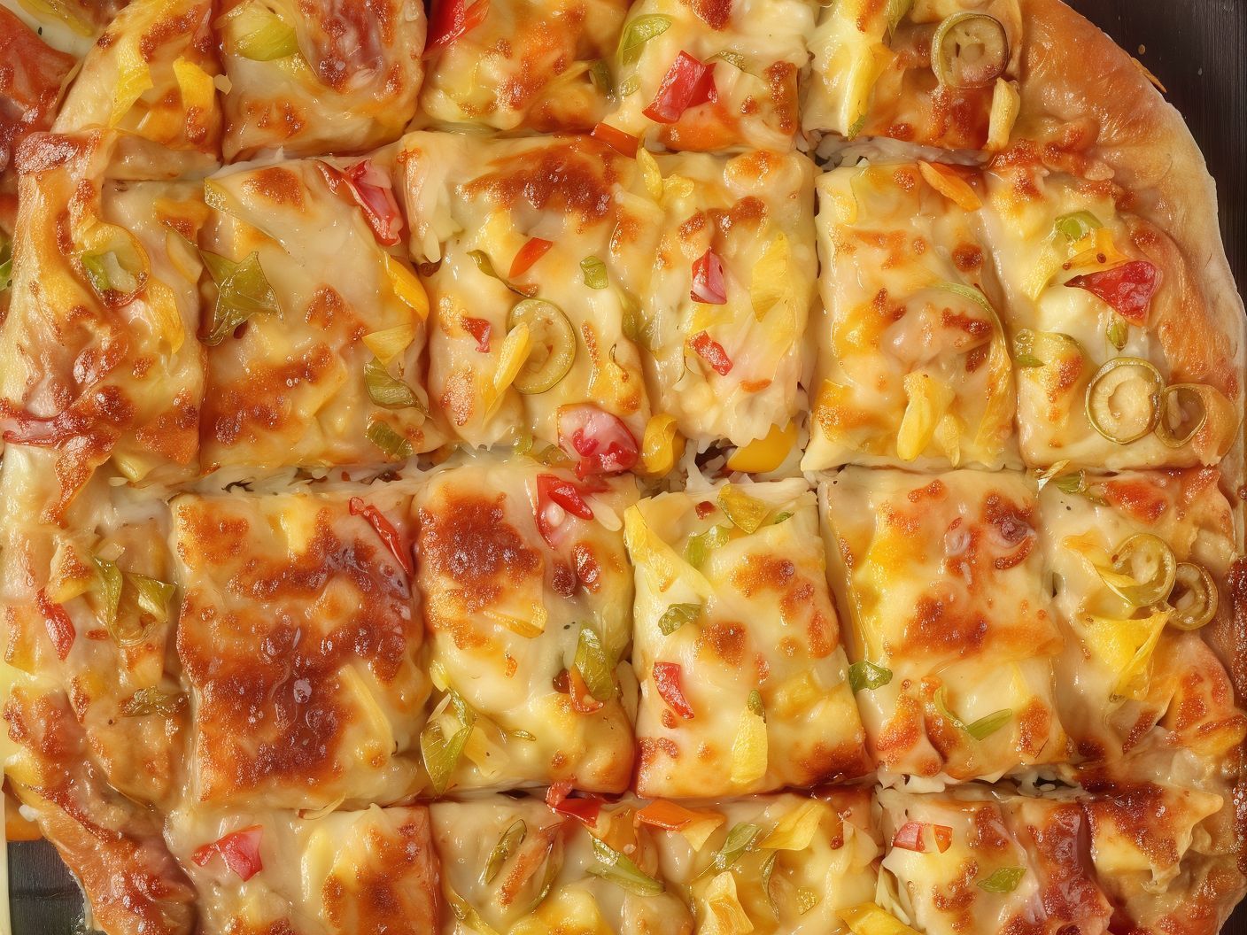 Smoked Turkey Oriental Pizza