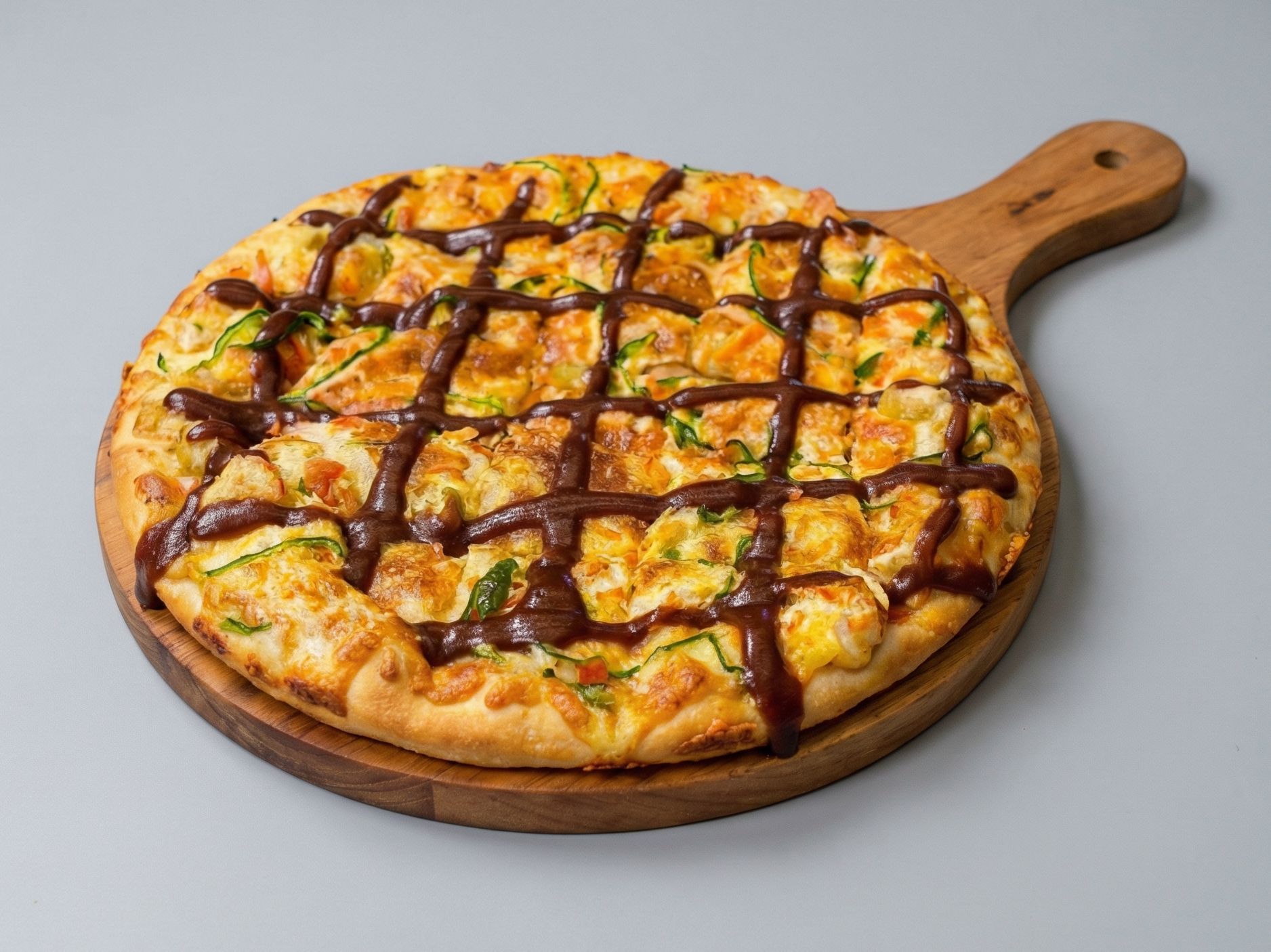 Chicken With Barbecue Sauce Pizza