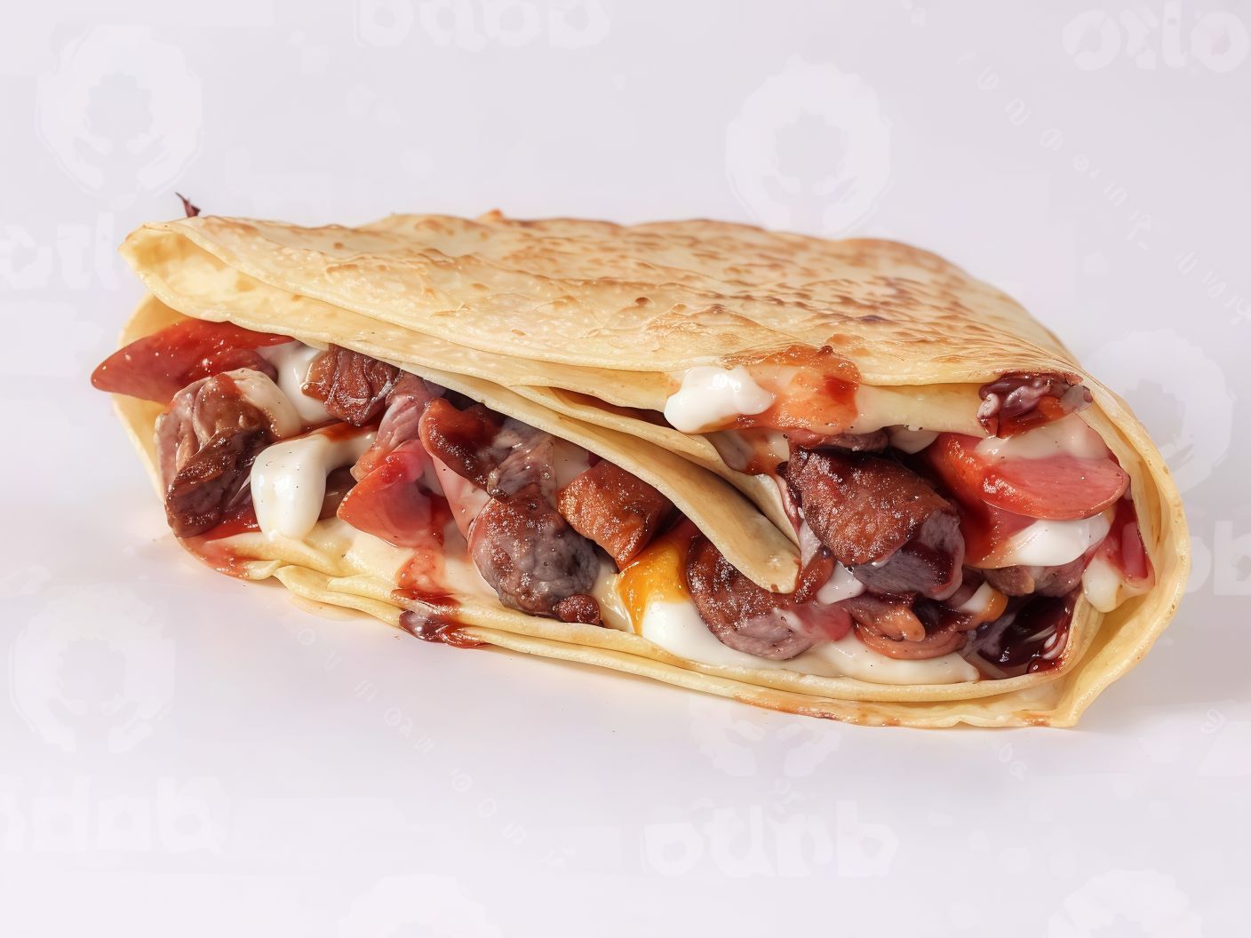 Mix Meat Crepe