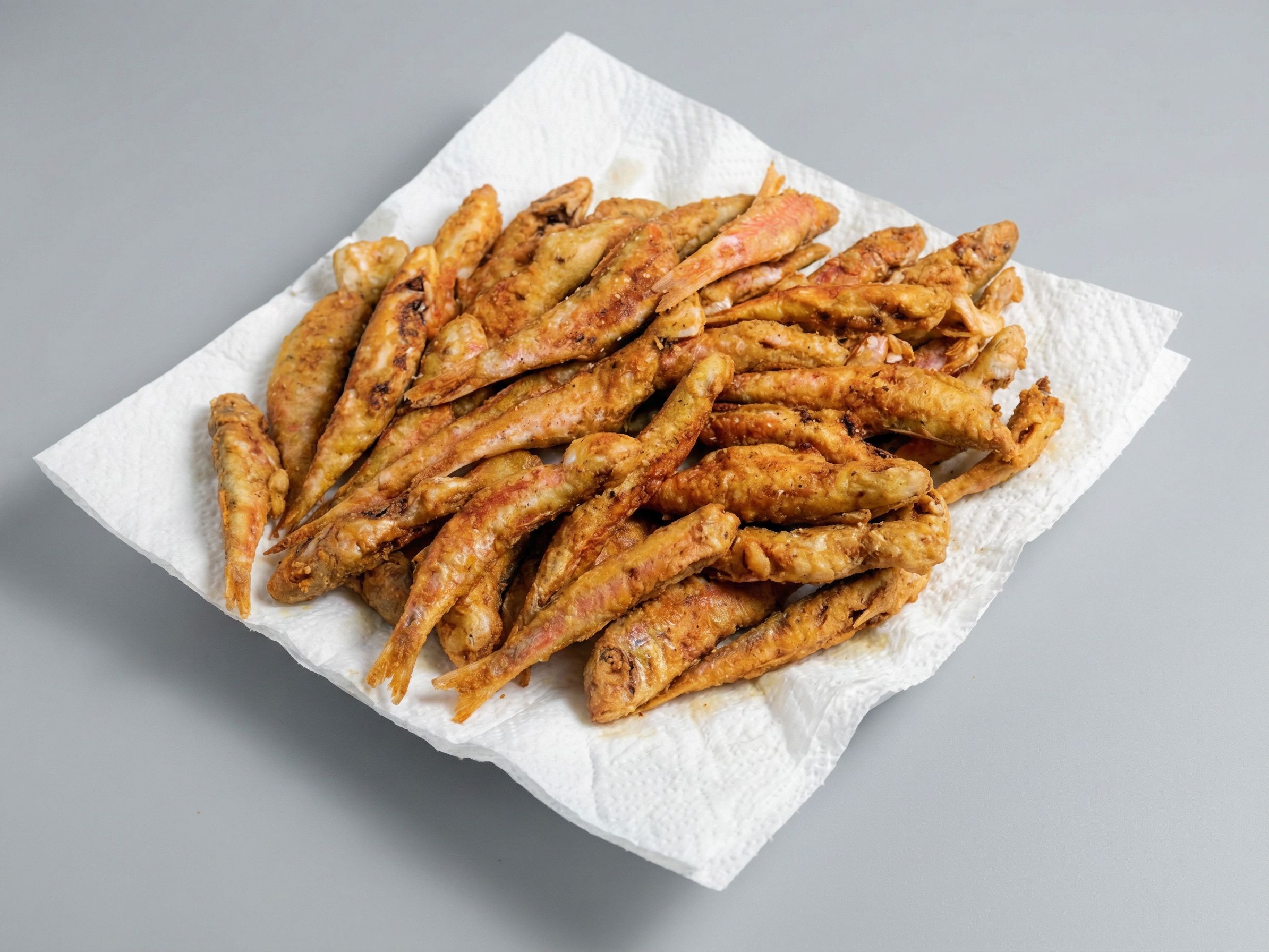 Fried Red Mullet Fish