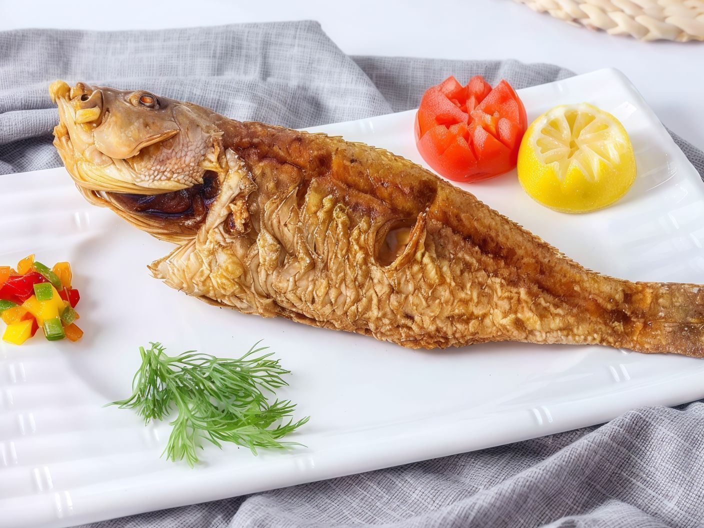 Fried Shaour Fish