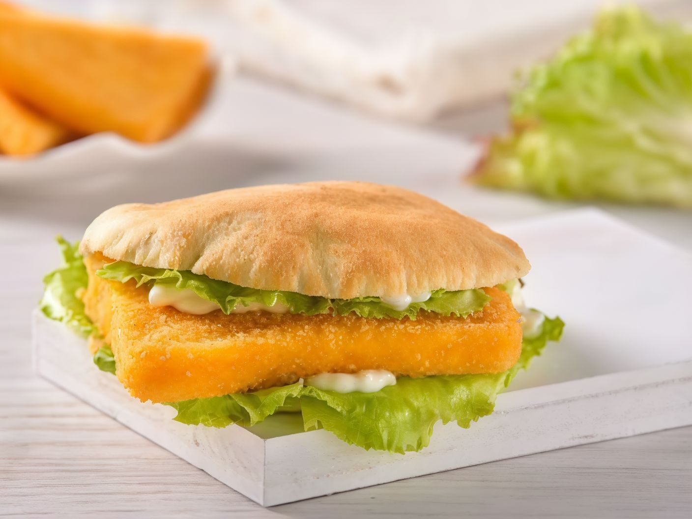 Fried Cheese Sandwich