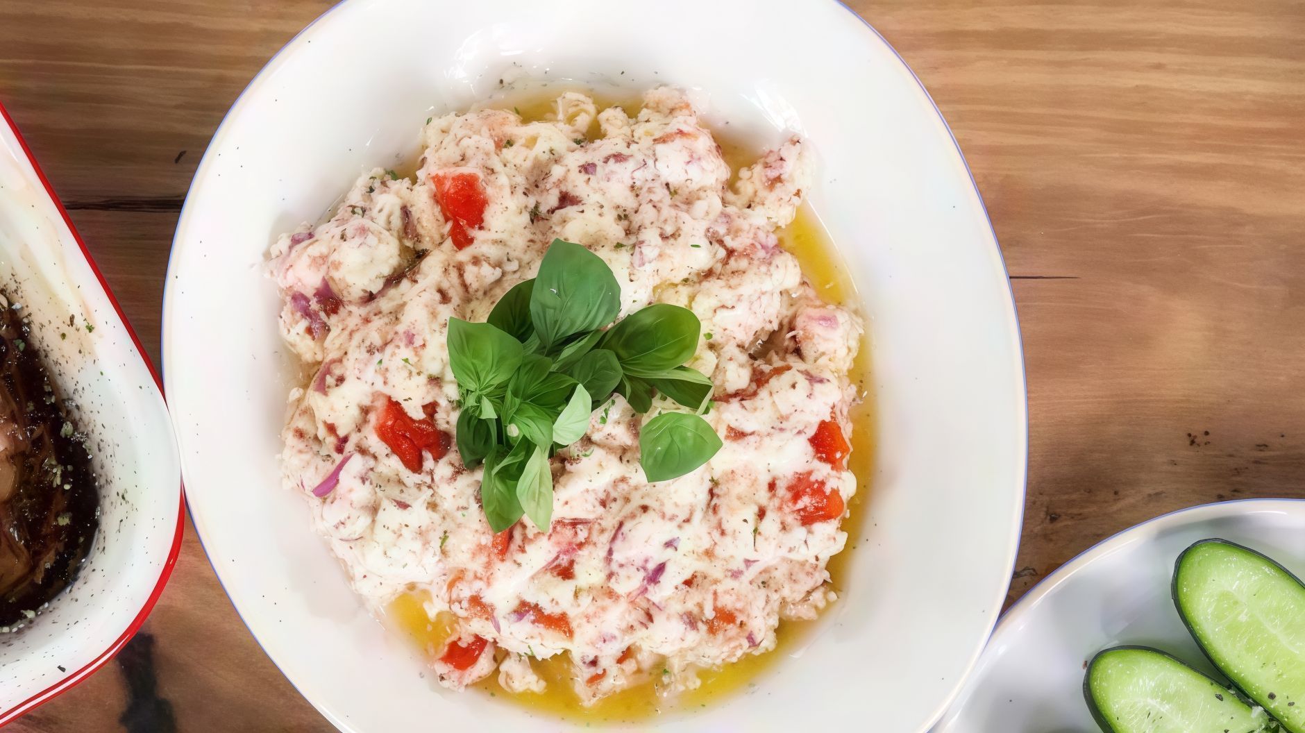 Martaban Shanklish with Basil