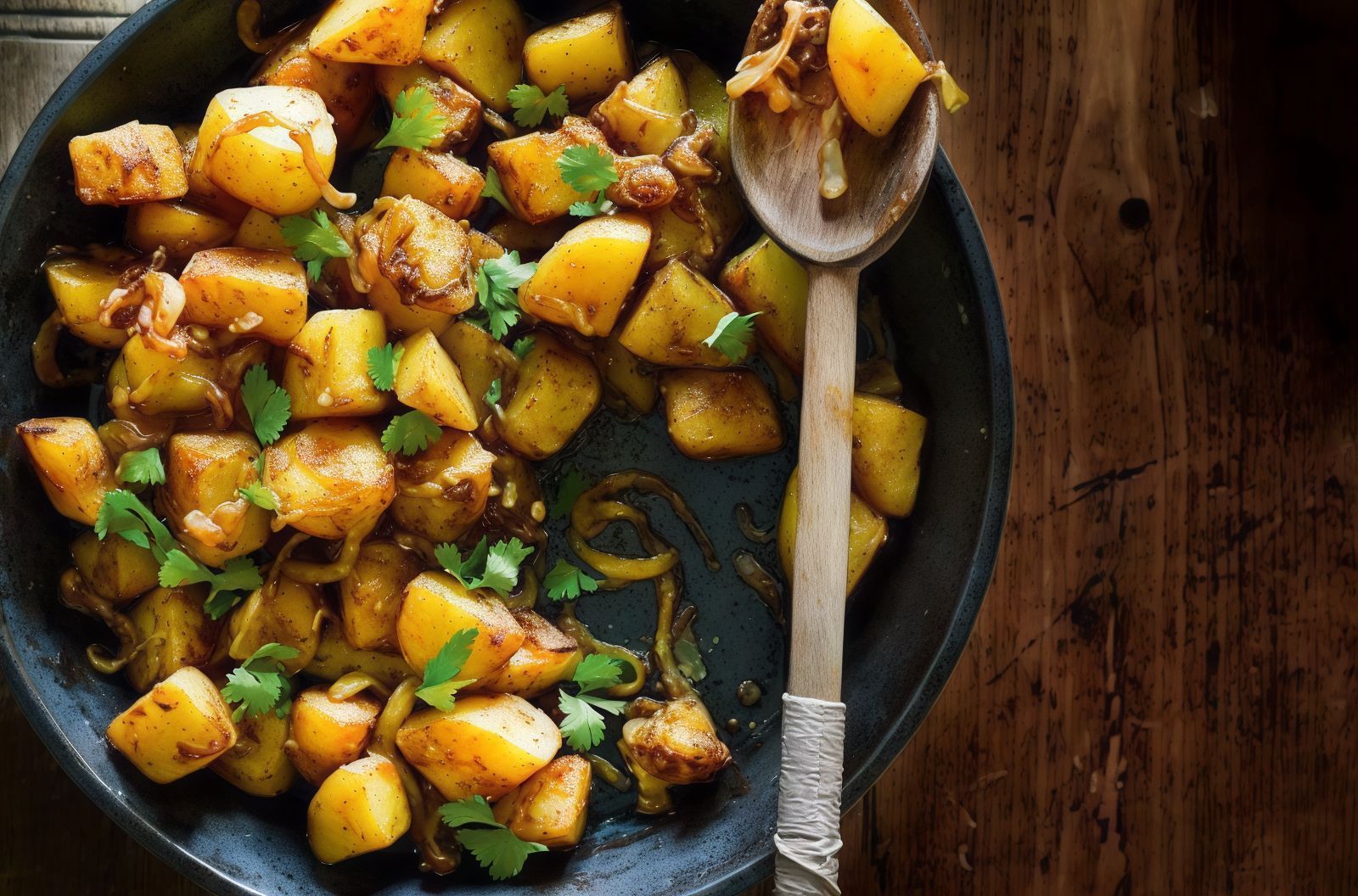 Coriander Potatoes