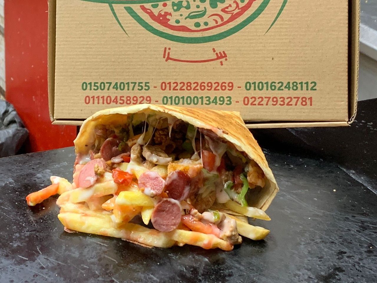 Mixed Meat Crepe