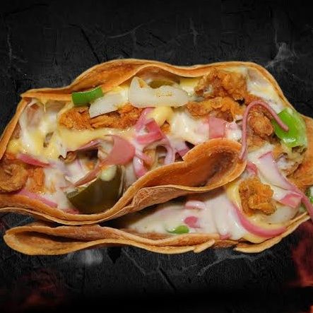 Strips and Salami Crepe