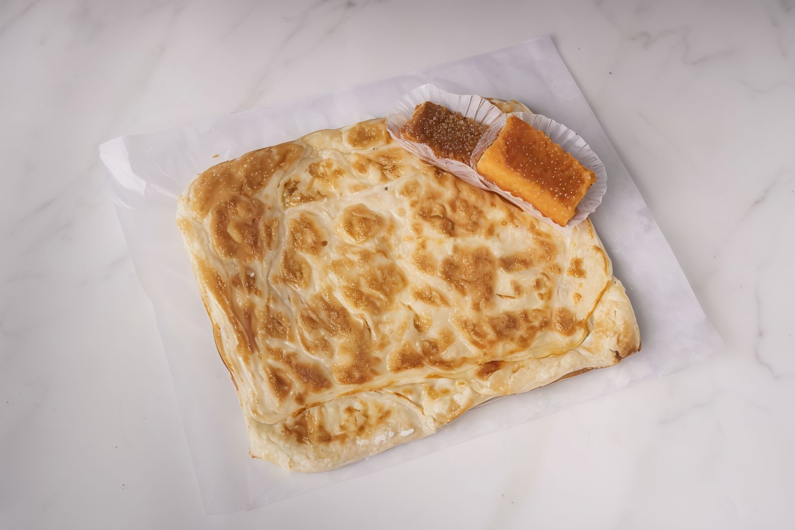 Basbousa or Konafa Pie