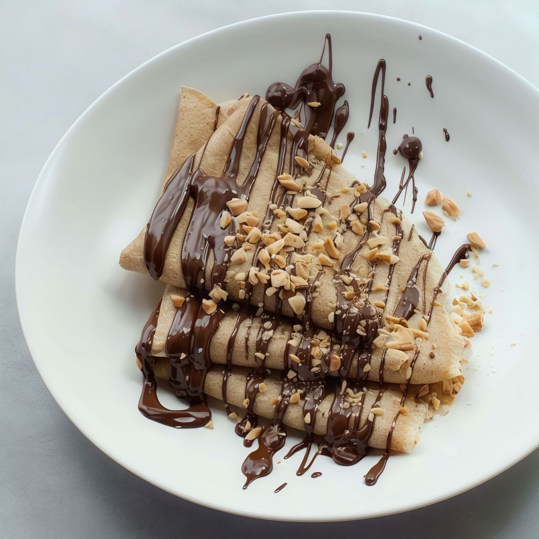 Chocolate Nut Crepe