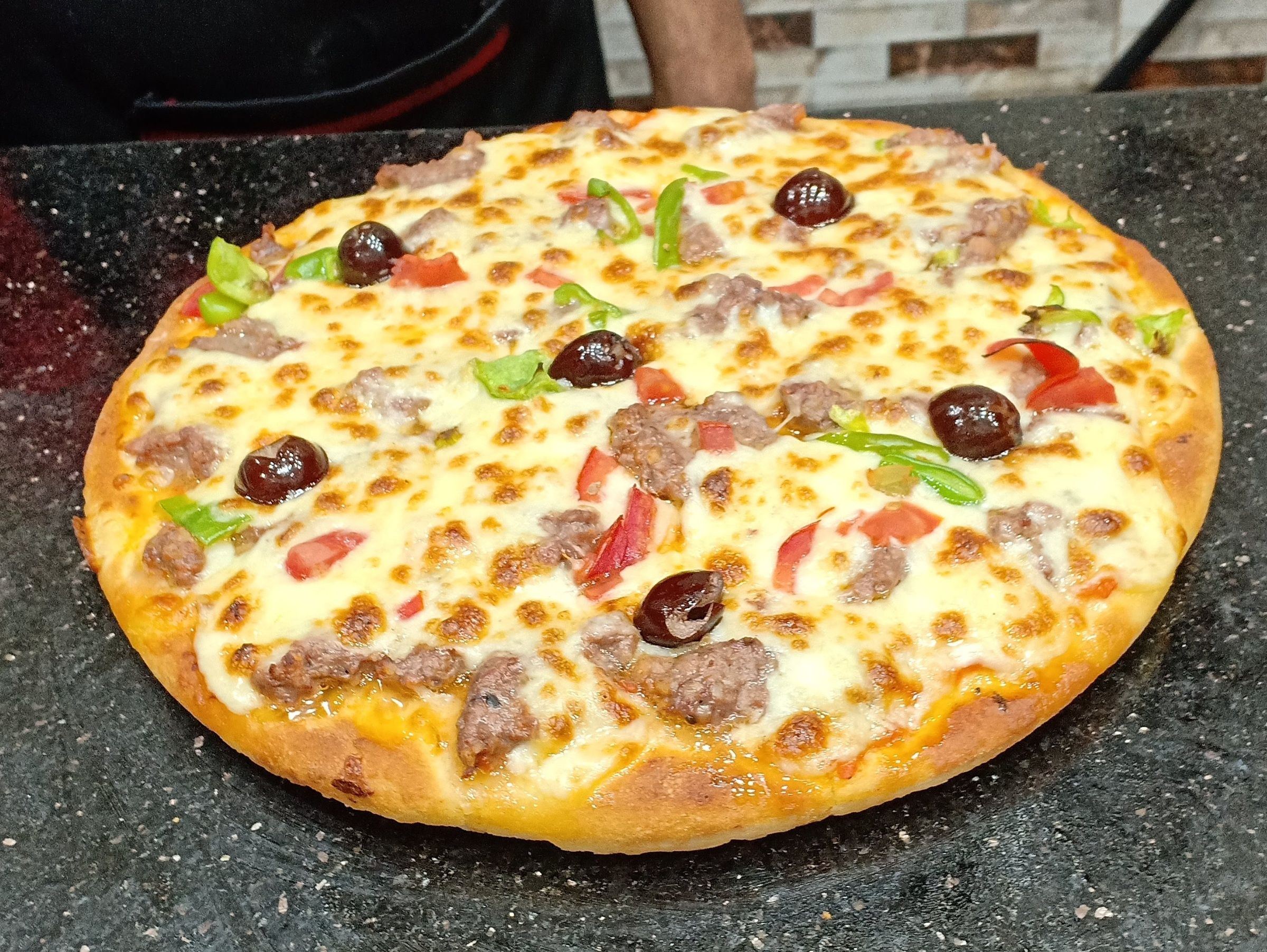 Smoked Roumy Pizza