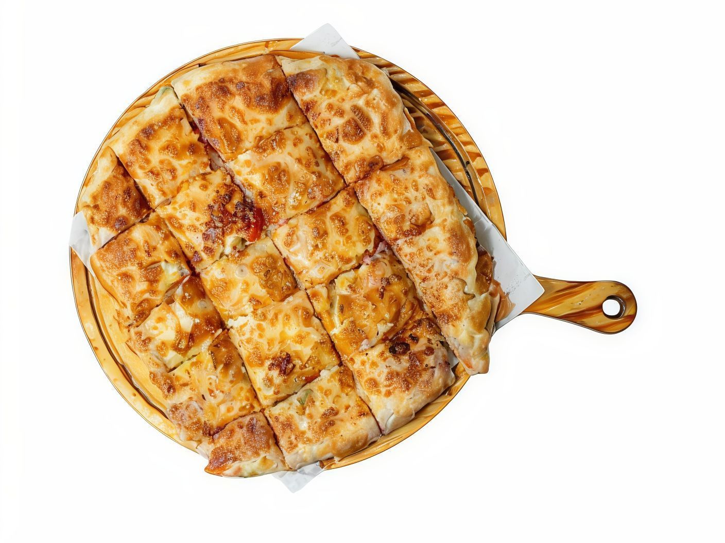 Pastrami Pie with Cheese Mix