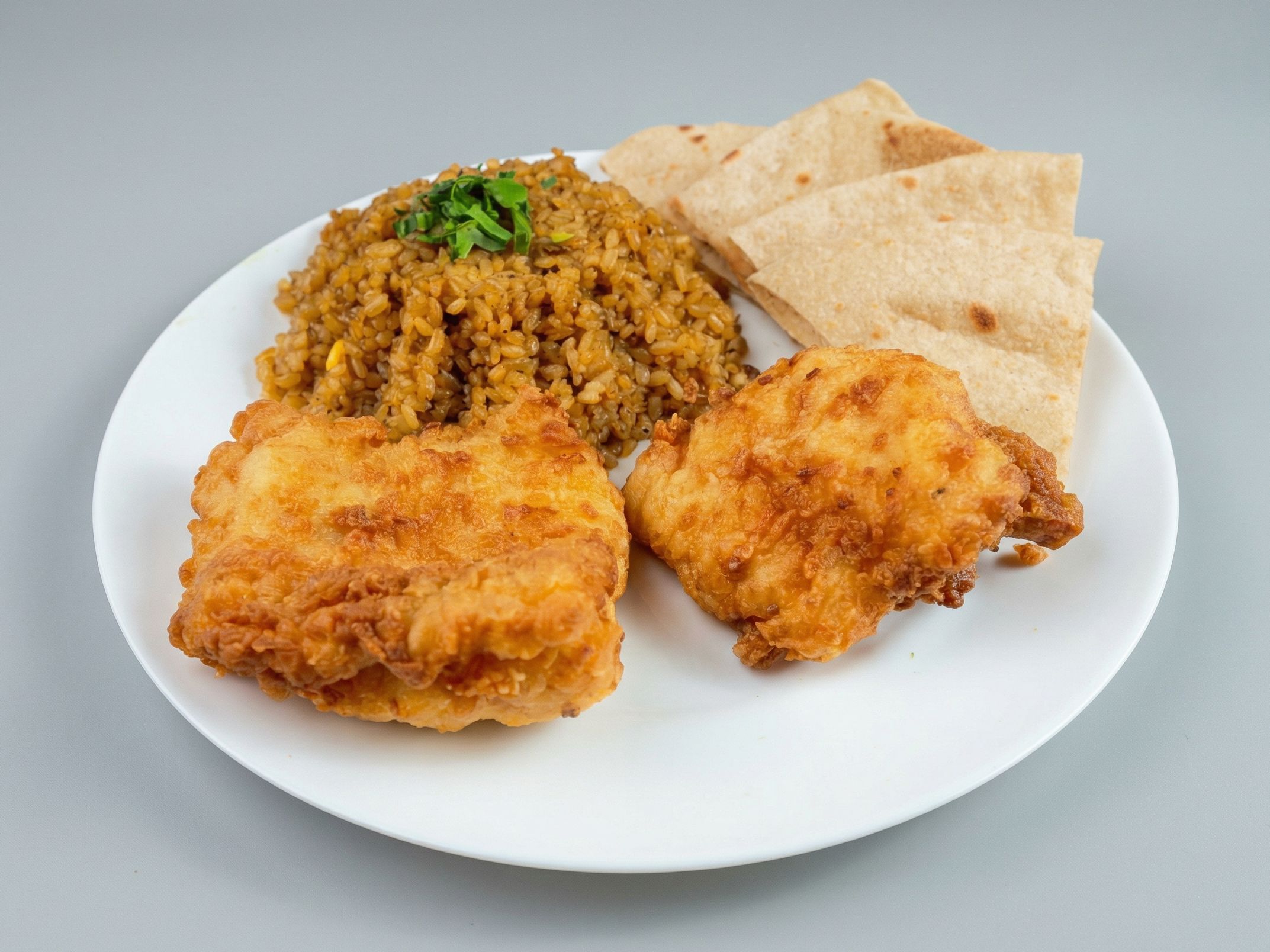 Fried Fish Fillet Meal