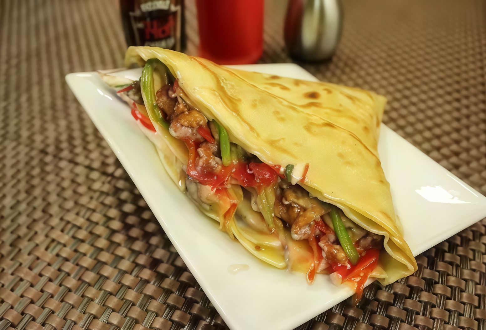 Mix Chicken Crepe