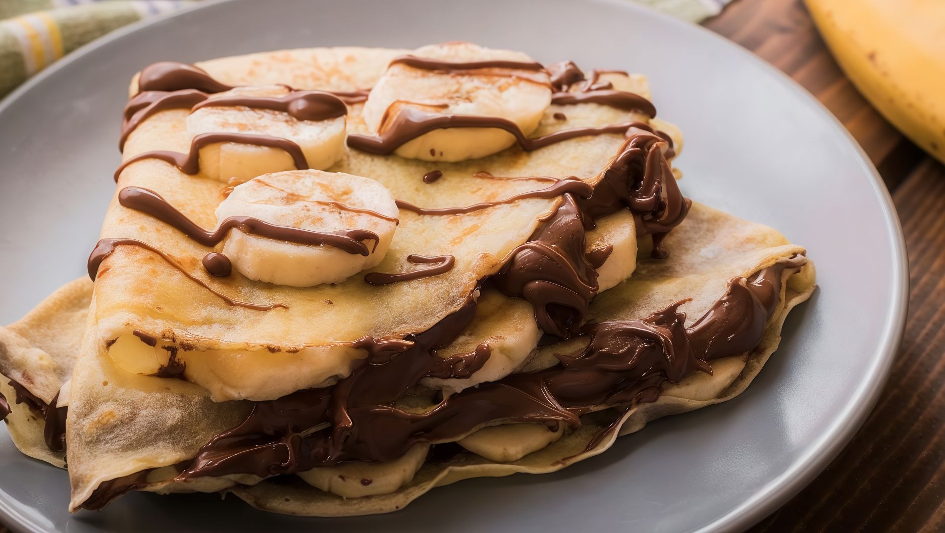 Nutella Chocolate Crepe