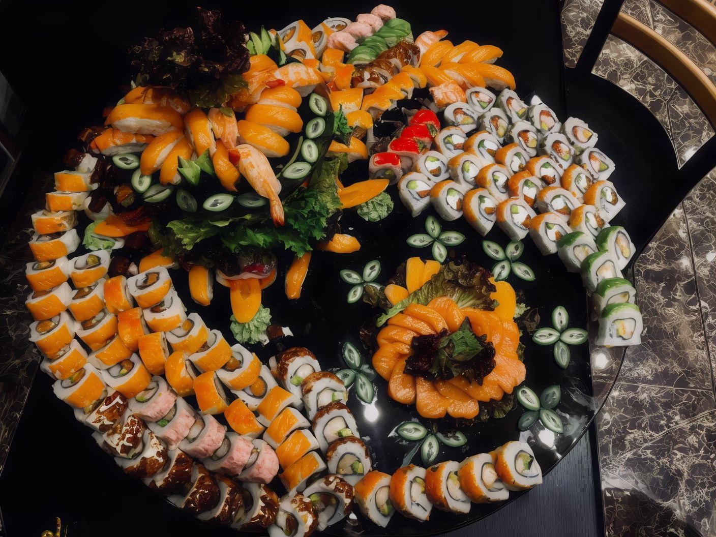 52 Piece Combination Platter