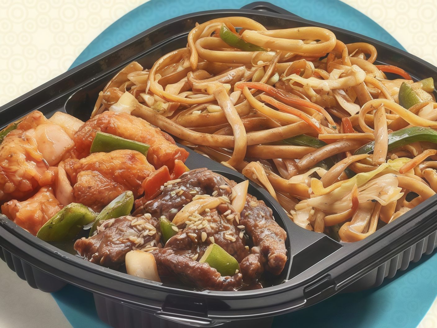 Two Items Meat And Chicken Meal