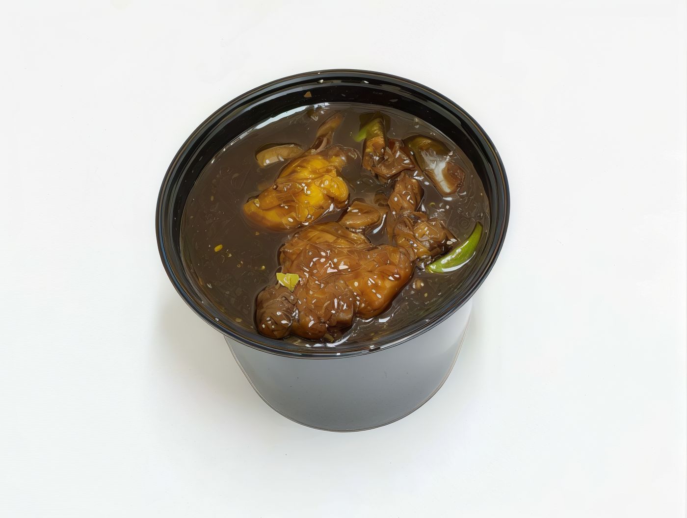 Fish dish with ginger and garlic