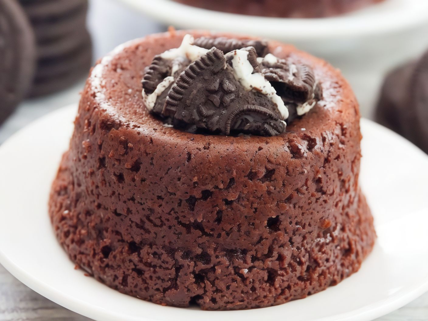 Molten Cake* Oreo Nutella