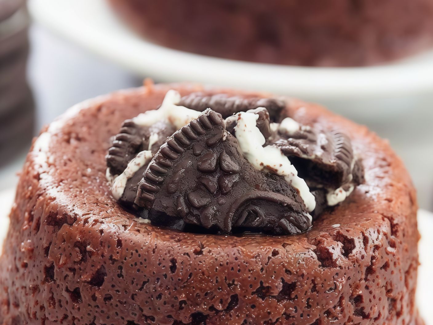 Molten Cake* Bram Oreo Nutella
