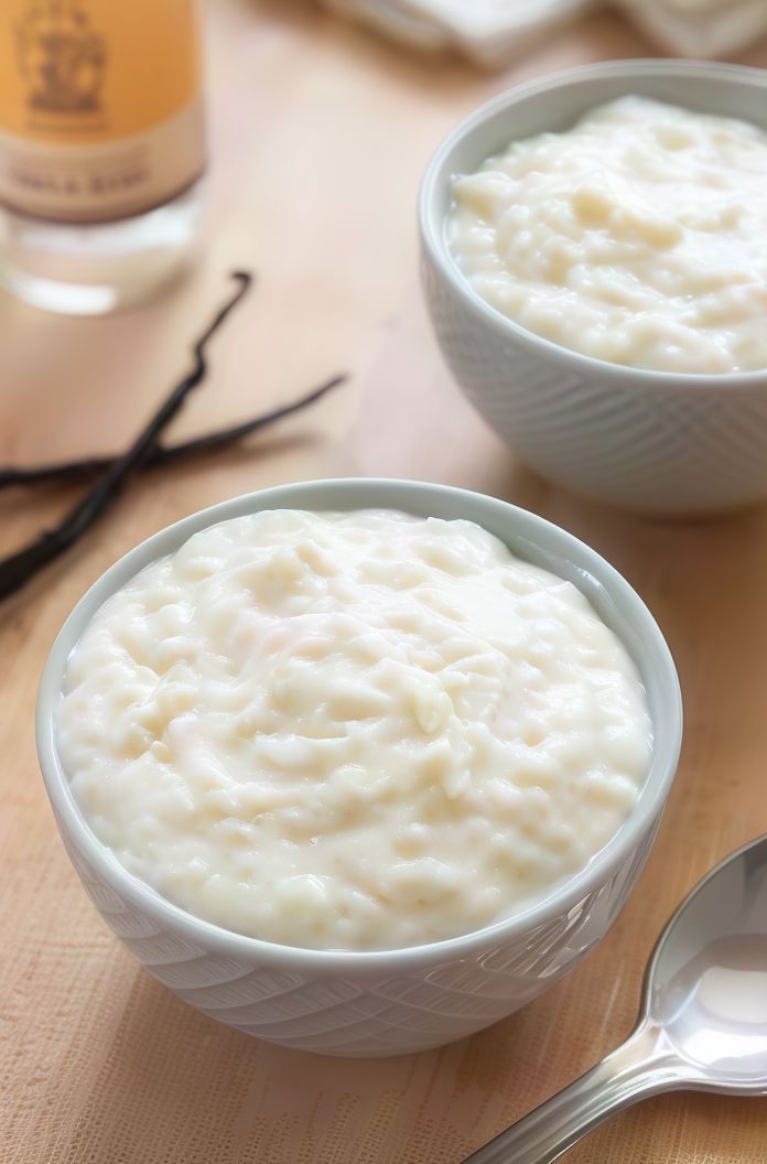 Rice Pudding With Cream