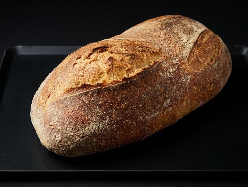 White Sourdough Loaf Bread With Natural Yeast (600g)