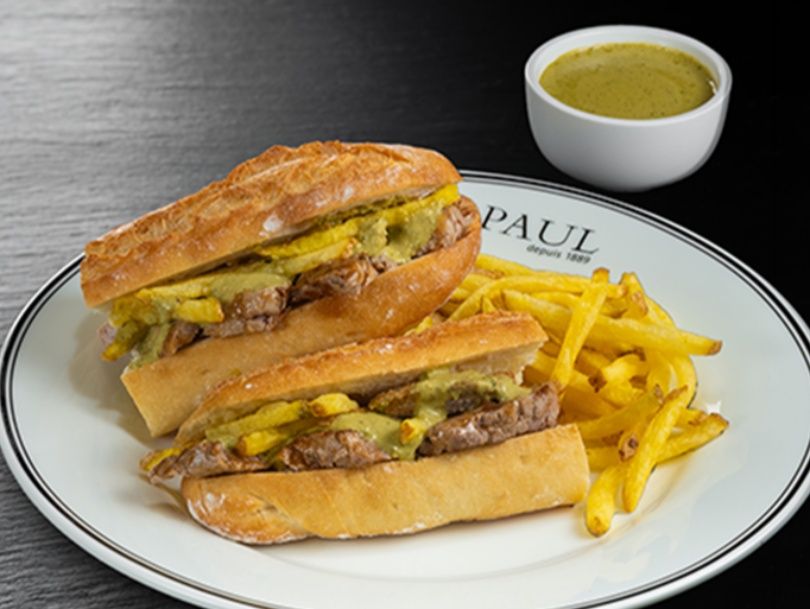 Entrecôte steak Frite Sandwich