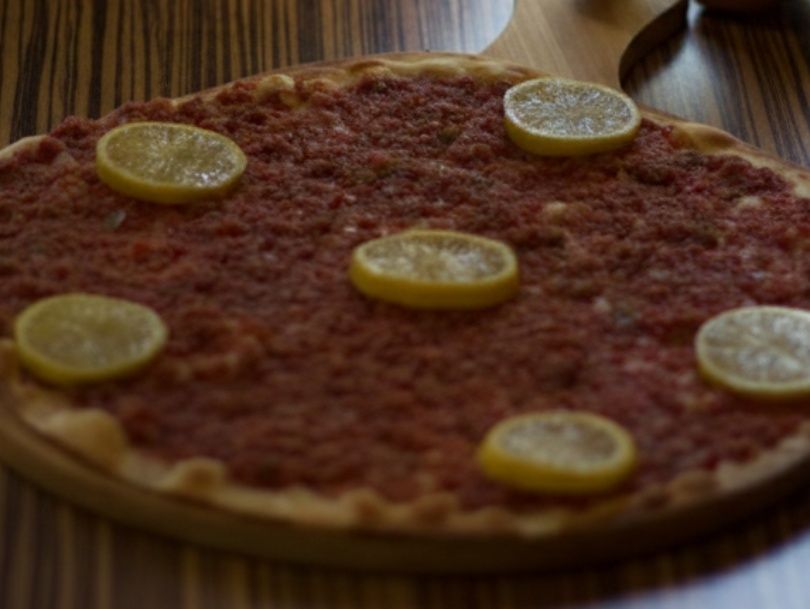 Meat On Dough Manoucheh