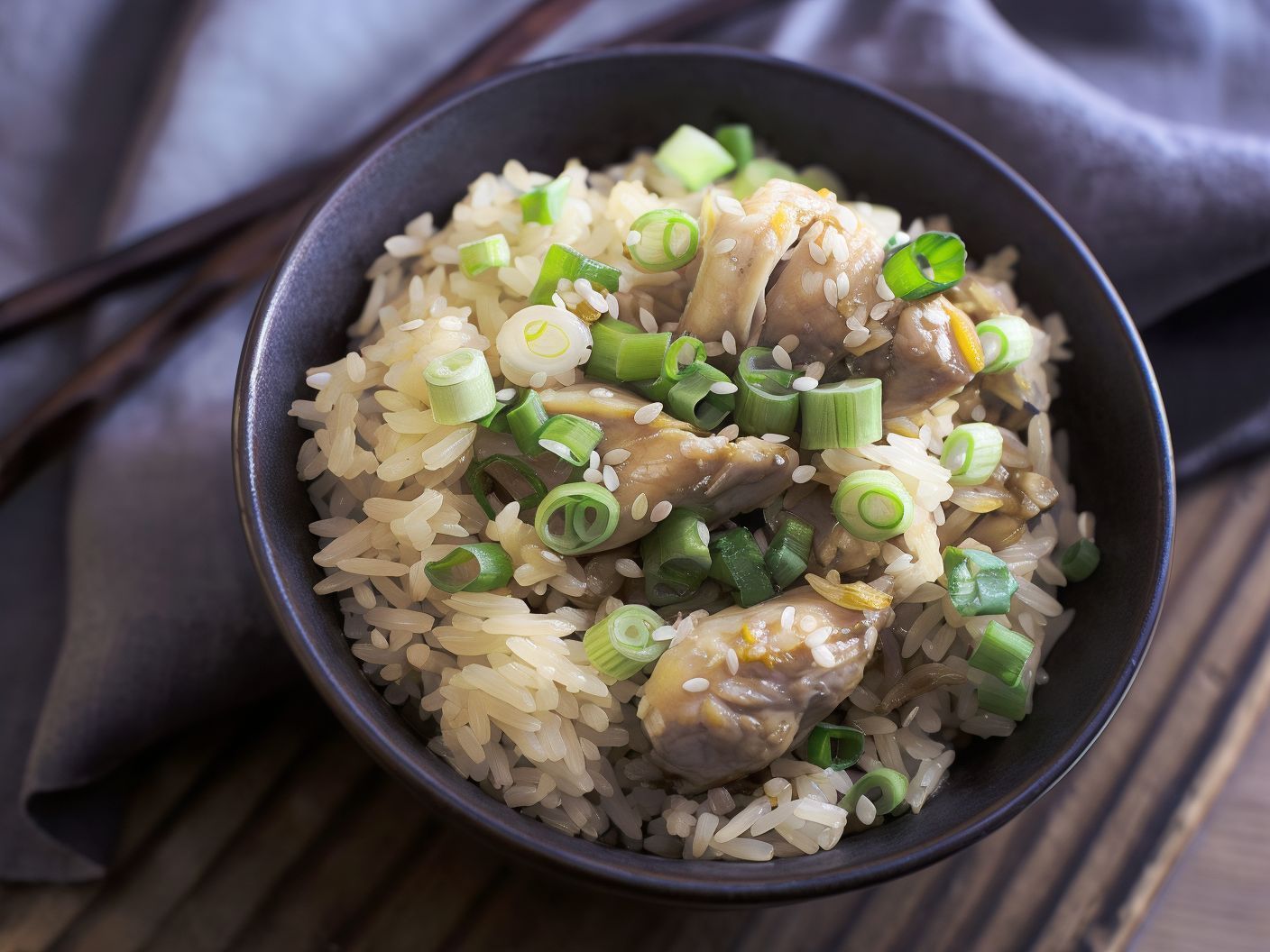 Ginger Chicken Rice