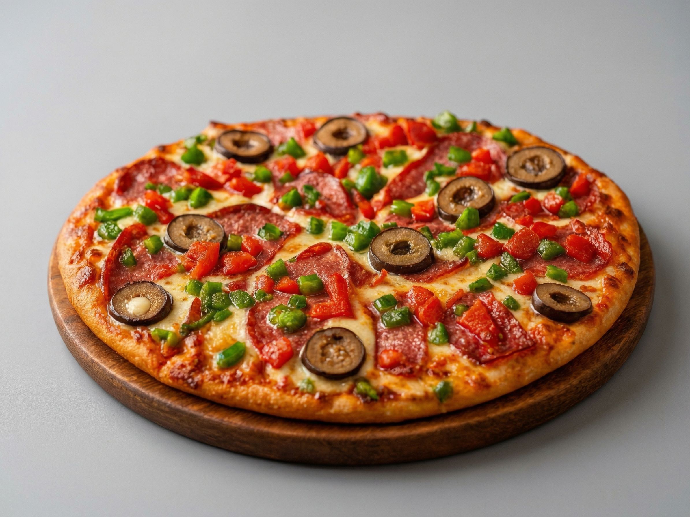 Salami Pizza