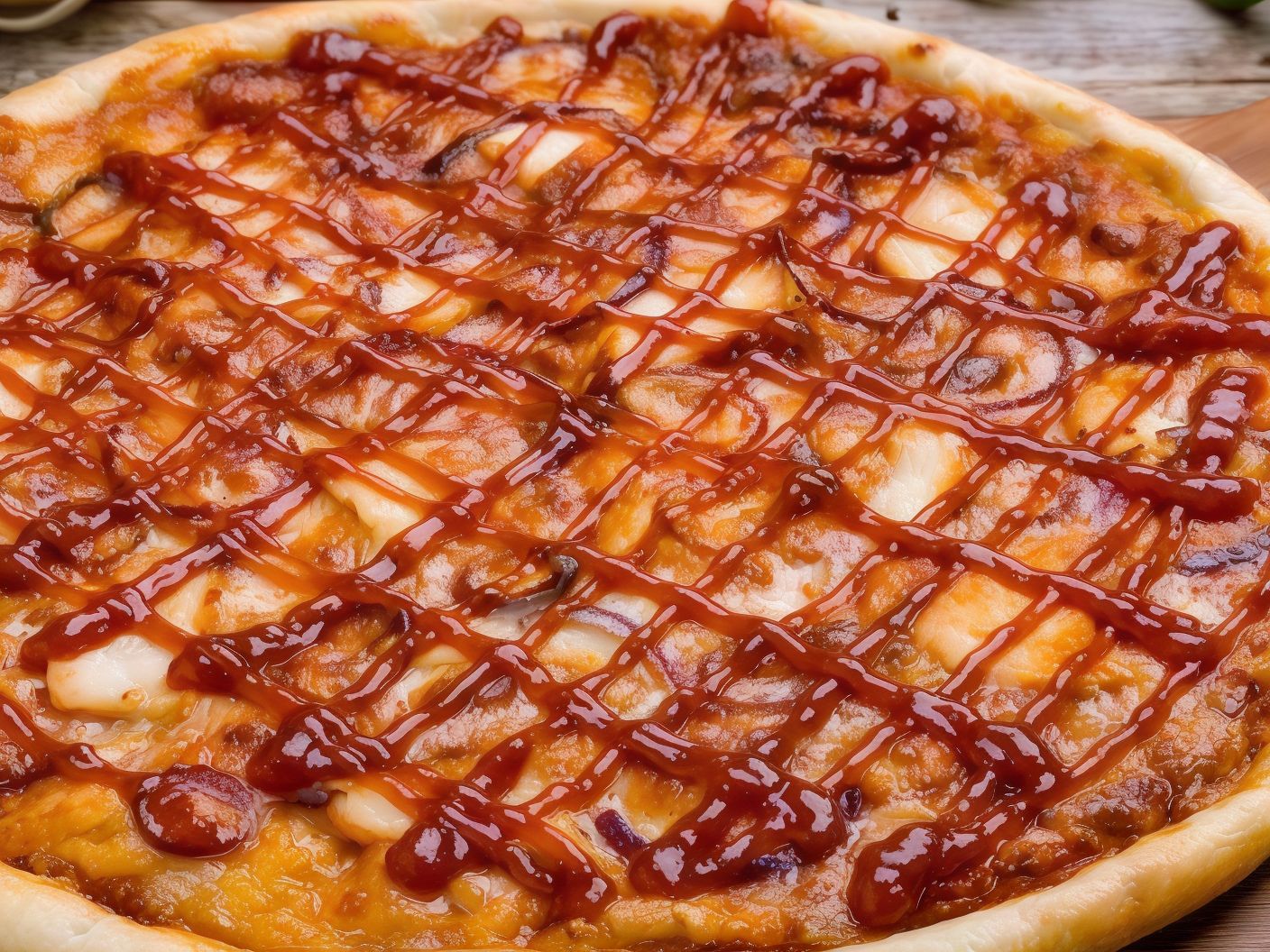 Chicken BBQ Pie