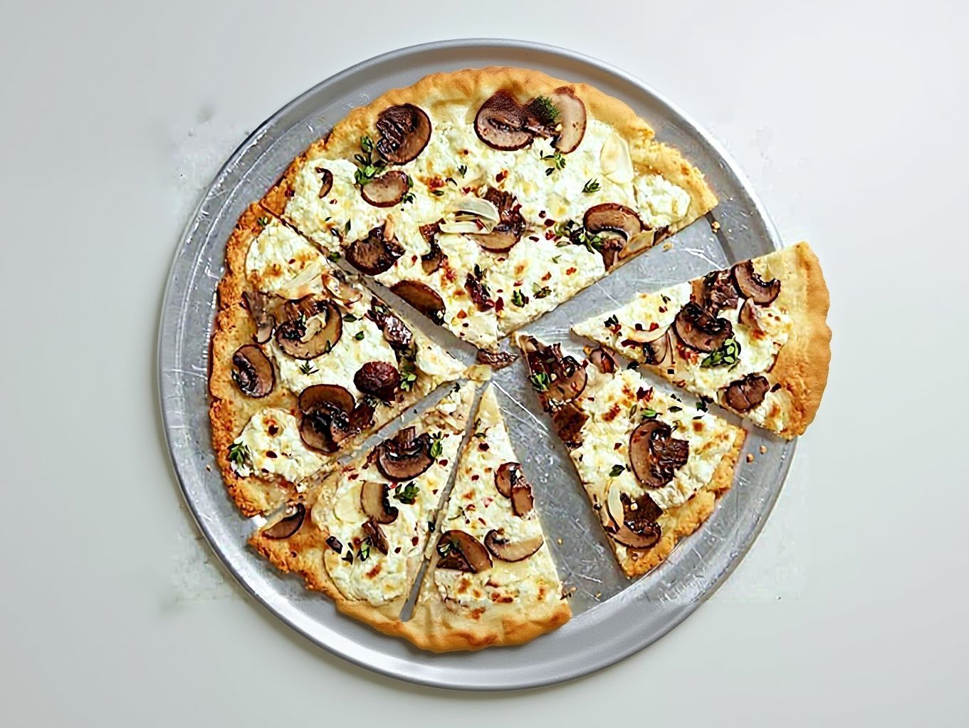 Mushroom Pizza
