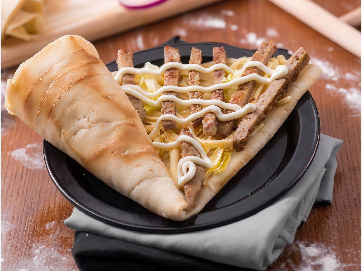 Burger Crepe