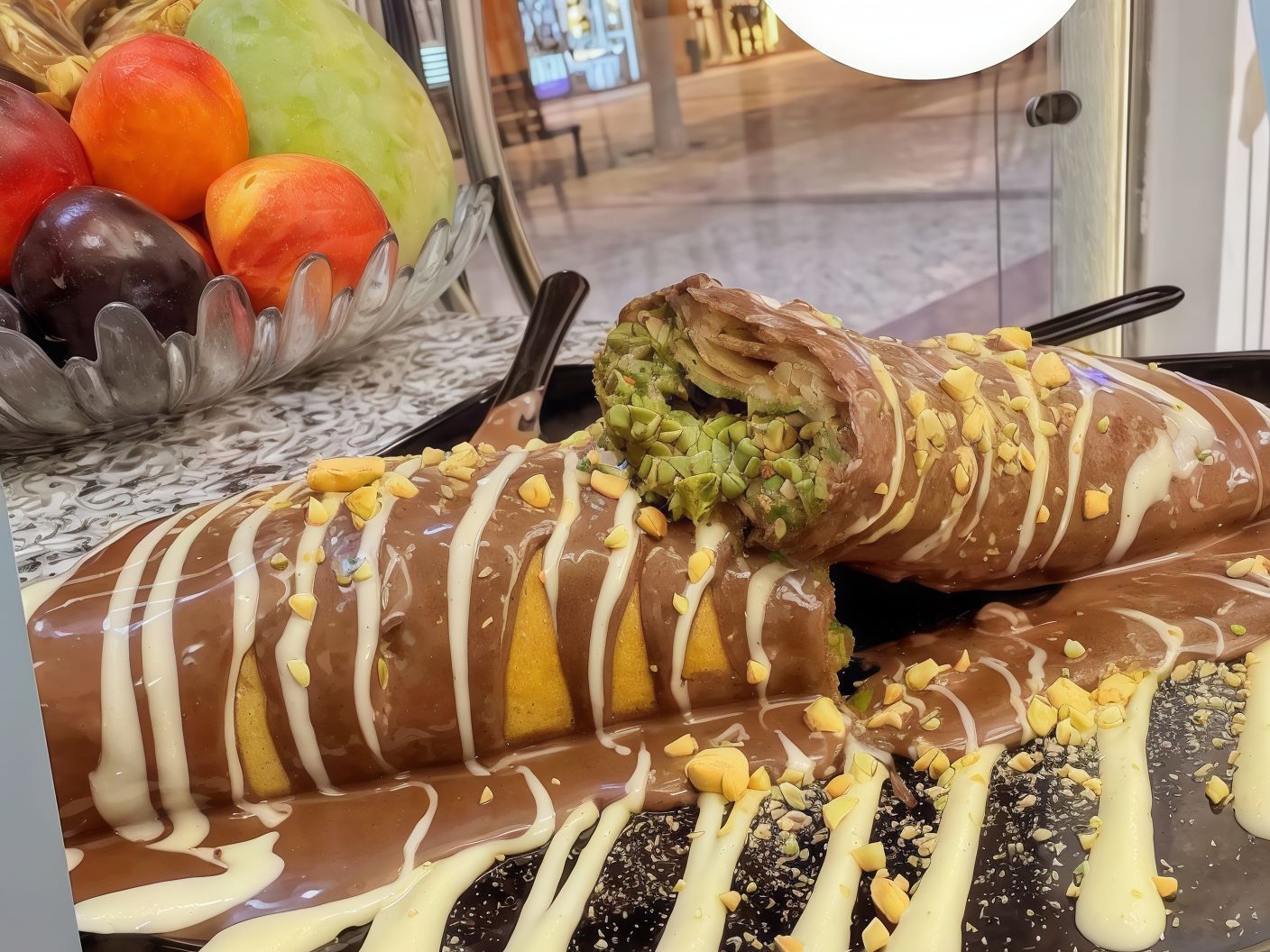 Dubai Crepe Pistachio