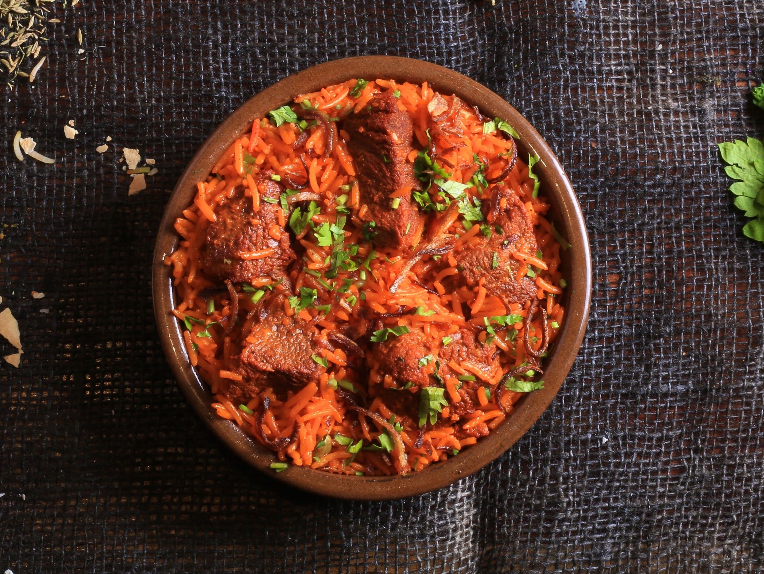 Large Meat Biryani