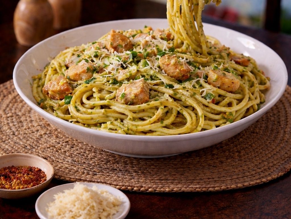 Chicken Pesto Pasta
