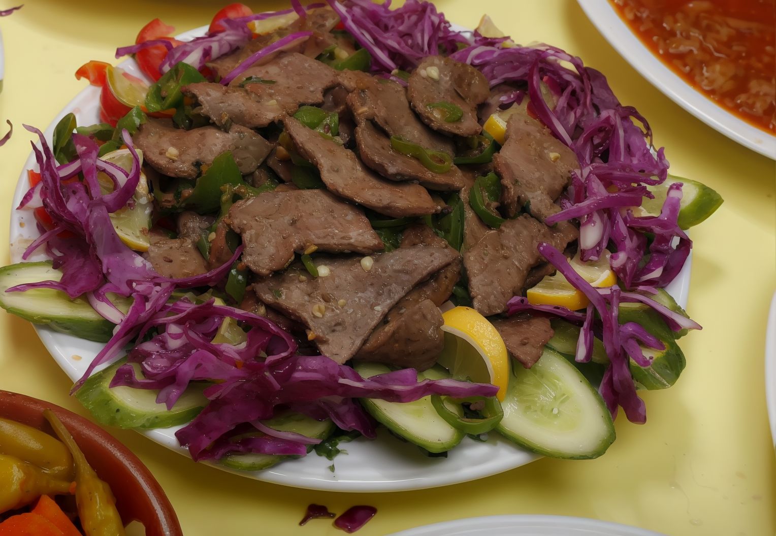Liver salad