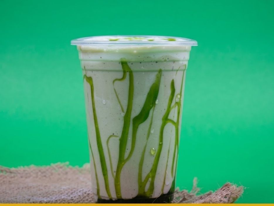 Lemon mint milkshake