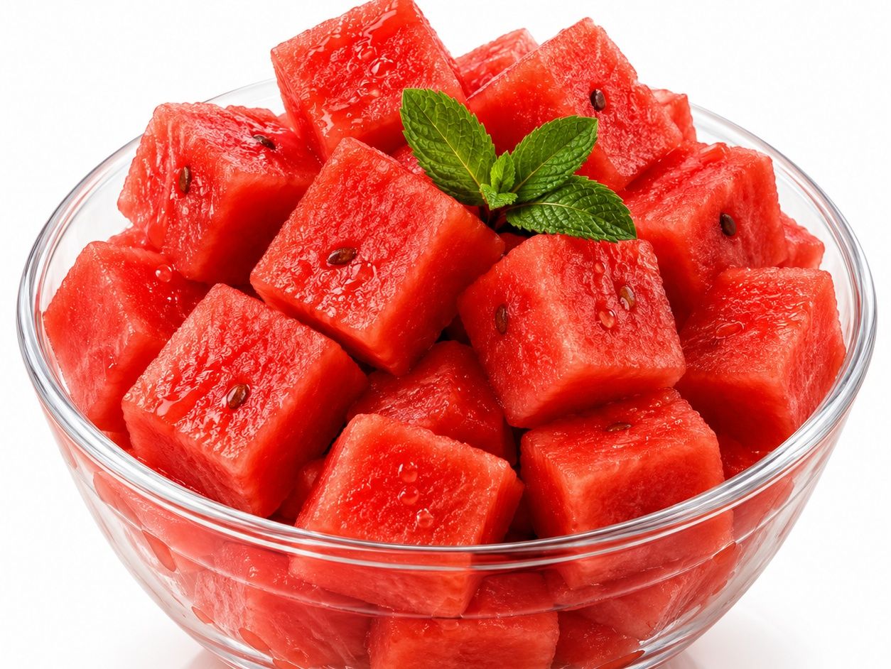 Watermelon Cubes
