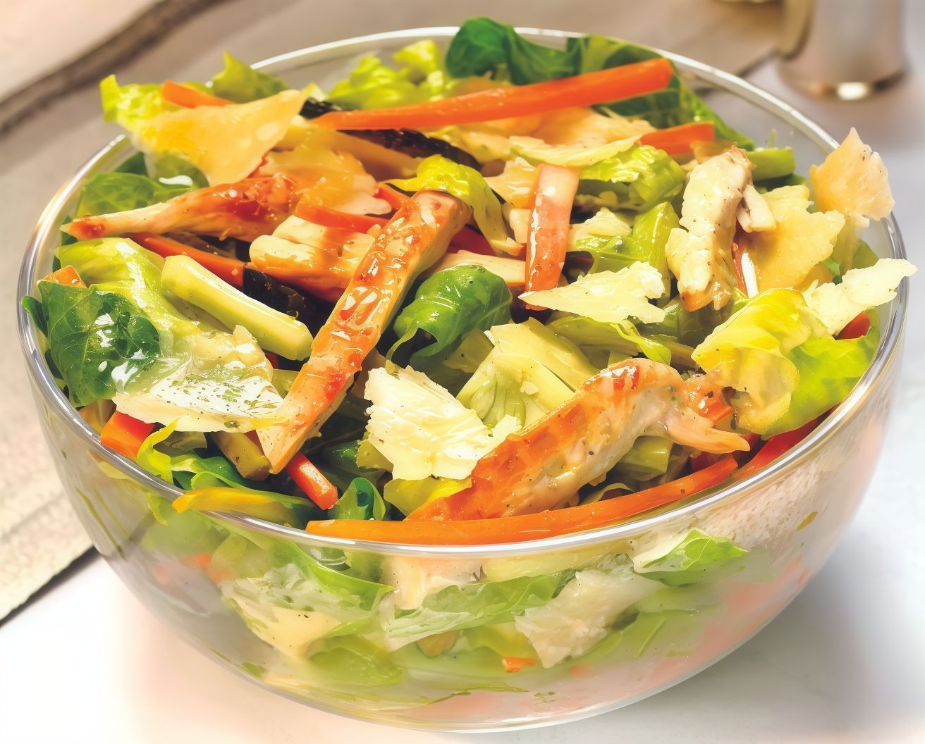 Crispy Chicken Salad