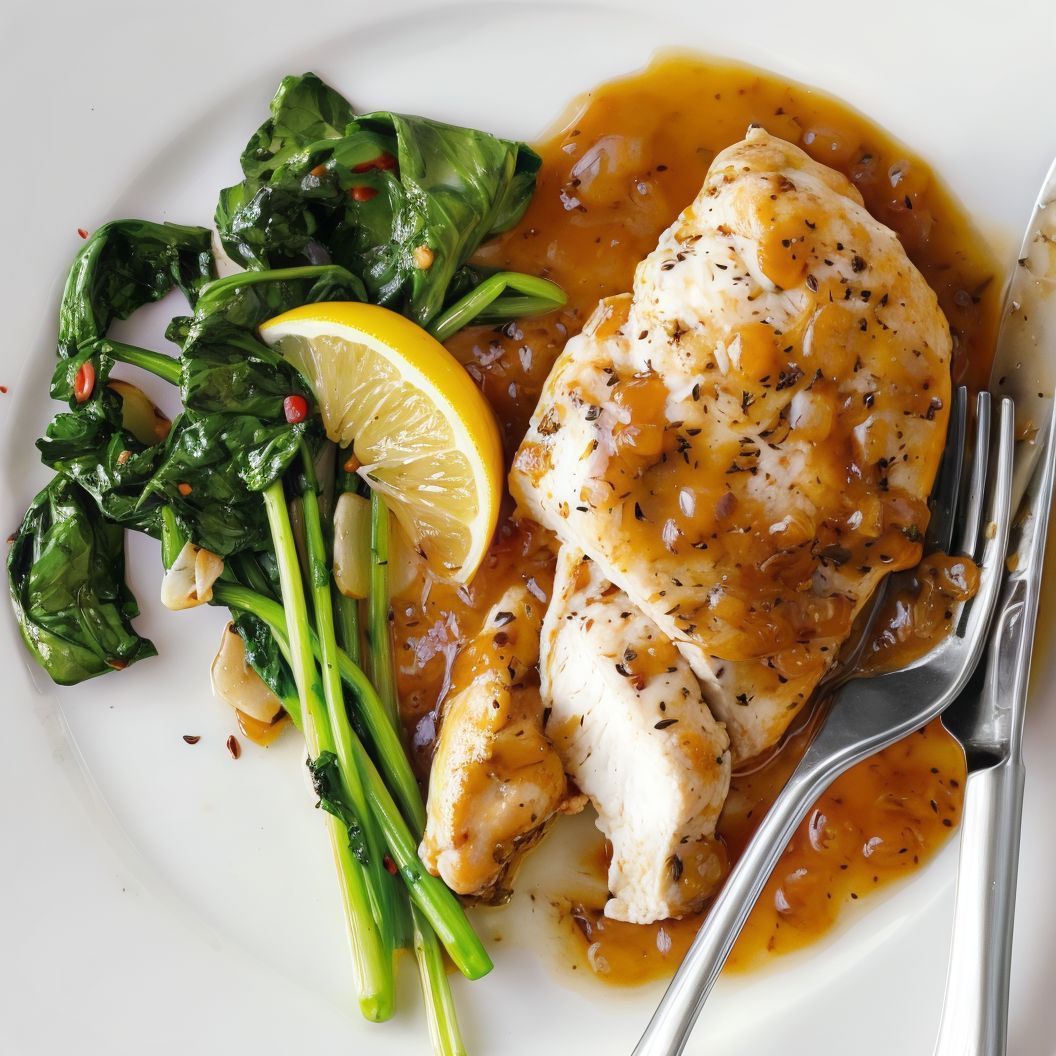 Chicken Polo Con Pepe Nero