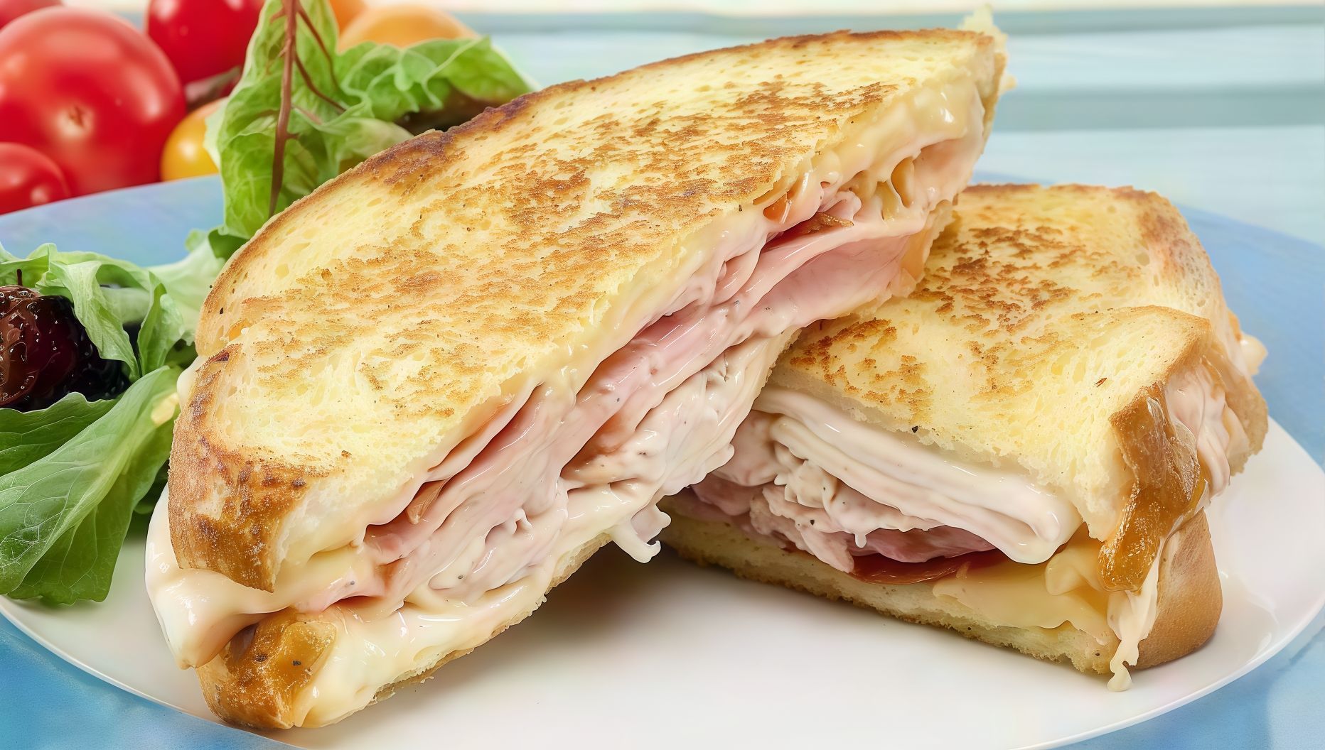 Turkey With Cheese Sandwich