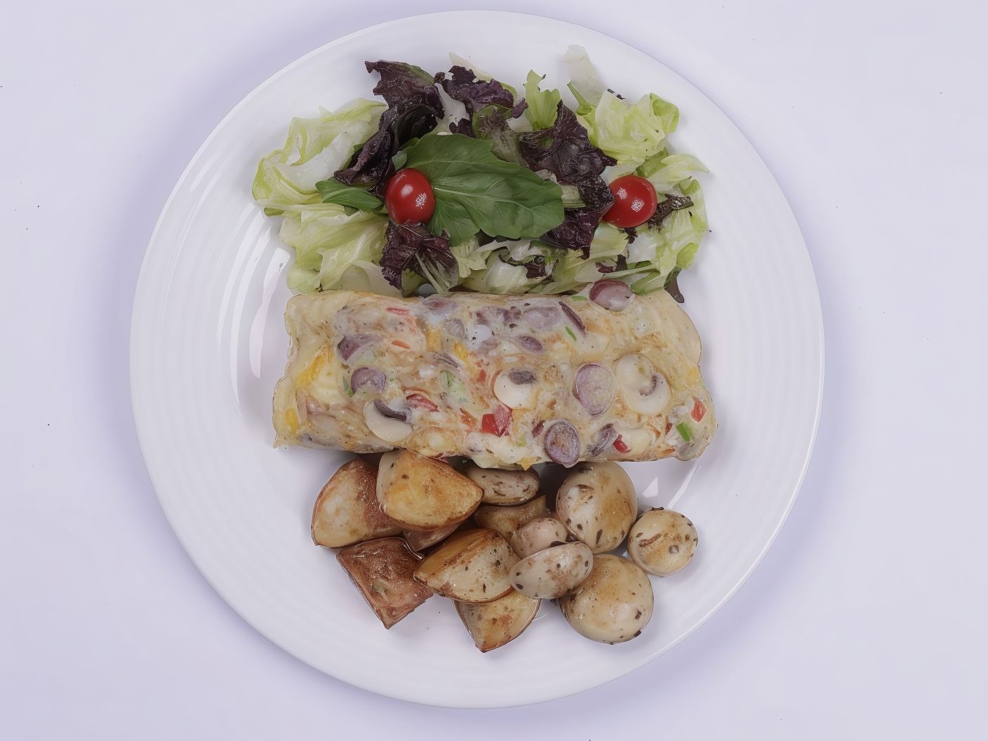 Spanish Omelette Eggs Dish