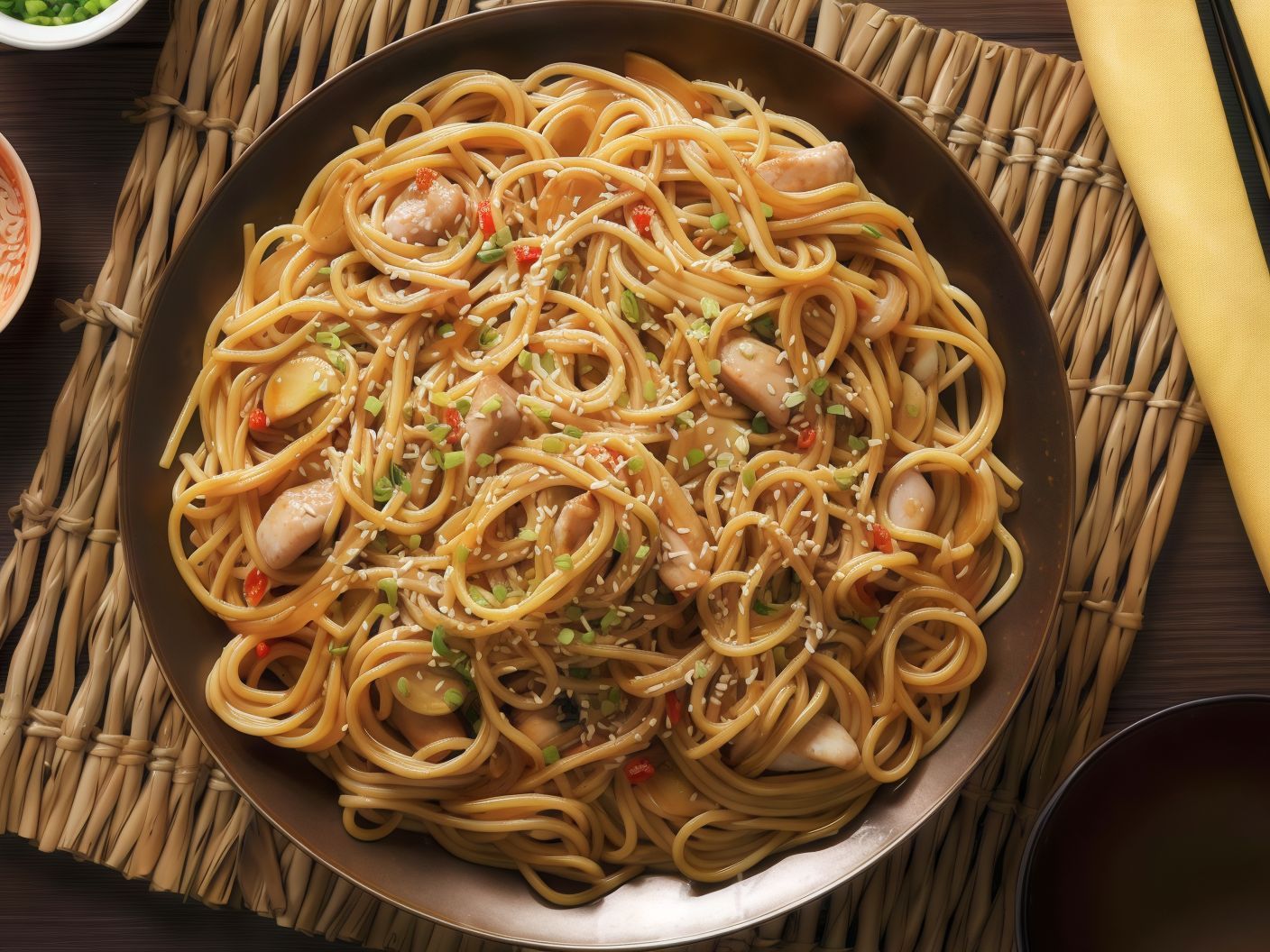 Asian Chicken Pasta
