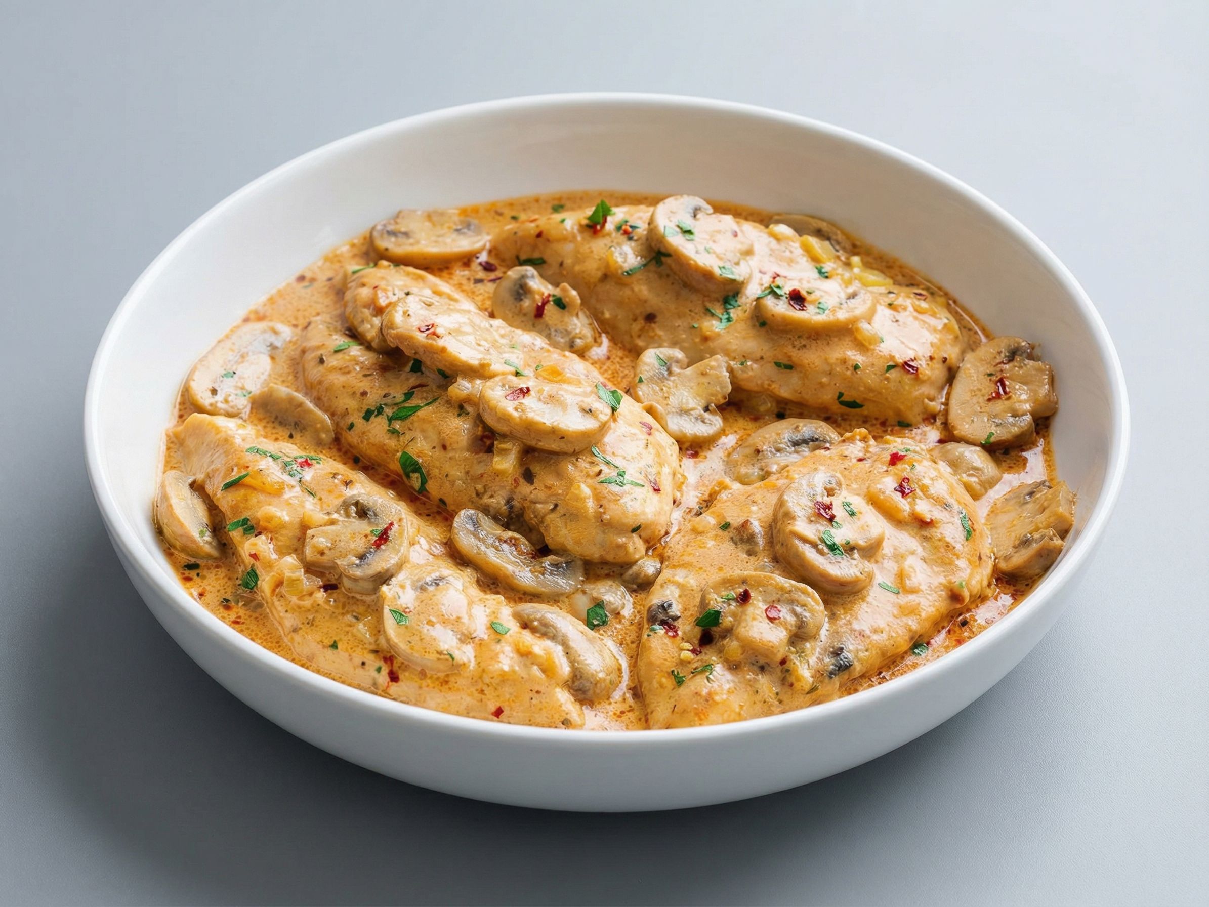 Chicken Emincé with Cream
