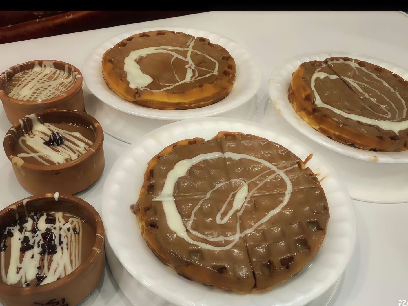 3 Nutella Casserole And 3 Nutella Waffles