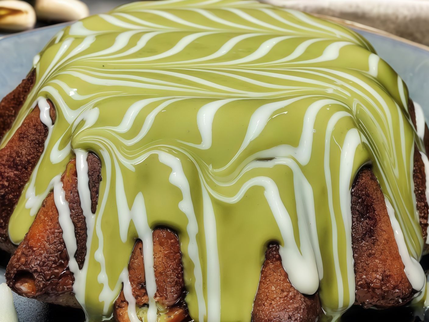 Molten Cake Pistachio