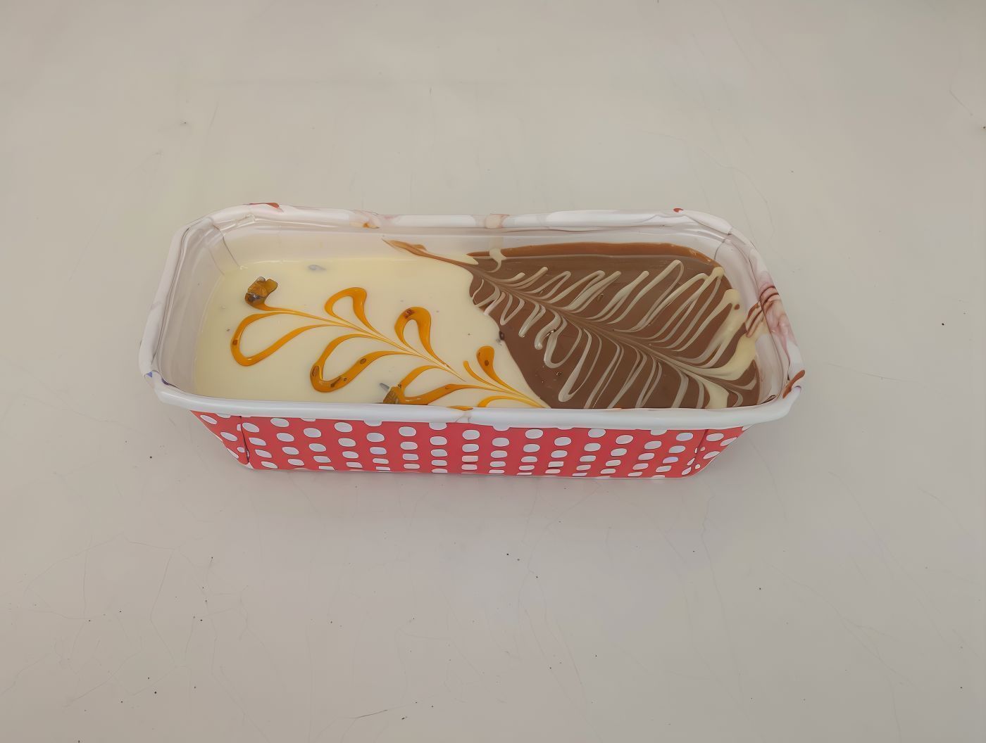 Despacito half Nutella with hazelnuts and half white chocolate